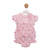 Mintini Baby Girls Pink Top with Floral Collar & Matching Floral Romper MB7155