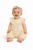 Mintini Baby Girls Lemon Diamante Frill Romper MB7105