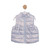 Mintini Baby Girls Blue Silky Lightweight Gilet with Bows MB6868