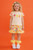 Daga Girls Tutti Frutti Lemon T-Shirt with Fruit Print Sleeves & Matching Tulle Trimmed Shorts M13/26 (M10535 + M10537)