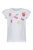 Daga Girls Tutti Frutti White T-Shirt with Matching Lemon Tulle Skirt with Fruit Print Tie M14/25 (M10536 + M10539)