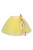 Daga Girls Tutti Frutti White T-Shirt with Matching Lemon Tulle Skirt with Fruit Print Tie M14/25 (M10536 + M10539)