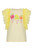 Daga Girls Tutti Frutti Lemon T-Shirt with Tulle Frill & Matching Fruit Print Cropped Leggings M15/26 (M10540 + M10541)