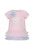 Daga Girls Ceremony Pink Top with Pink/Blue Sequined Flowers & Tulle Frill with Matching Leggings M2/26 (M10412 + M10413)