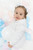 Blues Baby BB3091 Girls White Summer Jacket with Bows