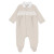 Blues Baby BB2281 Boys Beige Smocked All in One with Collar