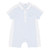 Blues Baby BB3027 Boys Blue/White Collared Shortie