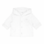 Blues Baby BB2296W Unisex White Padded Baby Coat with Embroidered Crown & Pocket