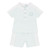Blues Baby BB3036 Boys Mint/White Collared Short Set