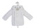 Dandelion A1570W Unisex White Knitted Coat with Hood & Cable Detail