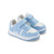 Mitch & Son Boys White/Blue Velcro Trainer with M - LOW JUMP (MS26901)