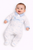 Nursery Time Premature Boys Blue 'Cuddles' Sleepsuit PB 20-597S