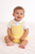 Caramelo Baby Boys Smart Woven Bibshort Set Lemon 0331255