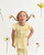 Caramelo Girls Lemon Two Piece bow legging set 0398239