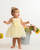 Caramelo Baby Girls Lemon Dress with Tulle 0321258