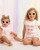 Caramelo Baby Girls Pink Tulle Bow Romper 0357265