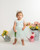 Caramelo Baby Girls Mint Baby Bow Dress 0321262