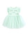 Caramelo Girls Mint Diamonte Bow Party Dress 0321263