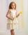 Caramelo Girls Lemon Layered Ruffle Dress 0321246