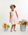 Caramelo Girls Pink Woven Sailor Dress 0321251