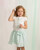 Caramelo Girls Mint Garden Graphic Skirt Set 3453116
