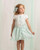 Caramelo Girls Mint Garden Graphic Skirt Set 3453116
