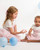 Caramelo Baby Girls Pink Perfume Bodysuit & Skirt Graphic Set 3453115
