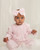 Caramelo Baby Girls Pink Frill Sleepsuit 0341264