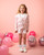 Caramelo Girls Pink Jersey Bow Cardigan 0314262