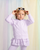 Caramelo Girls Lilac Jersey Bow Cardigan 0314262