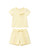 Caramelo Girls Lemon Ruffle Jersey Short Set 349081