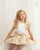 Caramelo Girls Gold Caramelo Occasion Bow Skirt Set 0122185