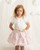 Caramelo Girls Pink Occasion Tulle Frill Skirt Set 0122186
