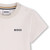 BOSS BABY BOYS BEIGE SHORT SLEEVED T-SHIRT J52884
