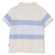 BOSS BABY BOYS BEIGE/PALE BLUE SHORT SLEEVED POLO SHIRT J52881
