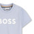 BOSS BABY BOYS PALE BLUE SHORT SLEEVED T-SHIRT J52712