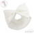 HB102 Soft Touch White Broderie Anglaise Large Bow Headband