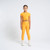 ADEE Bonini BNC005 Girls Orange Sports Leggings - ASPIRE