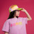 ADEE Bonini BNA620 Girls Hot Pink Print Sports Cap - UNIQUE