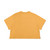 ADEE Bonini BNA602 Girls Orange Cropped T-Shirt with Coloured Logo - SHINE