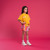 ADEE Bonini BNA603 Girls Hot Pink Sports Shorts with Pink Tape Detail - SPARK