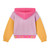 ADEE Bonini BNA611 Girls Lilac Colourblock Logo Zipper - VIBE