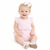 Pastels & Co Girls Pink Gorge Gingham Romper  - Rebecca