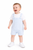 Pastels & Co Boys Blue Lovely Layette Mock Dungaree Set - Horatio