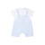 Pastels & Co Boys Blue Lovely Layette Mock Dungaree Set - Horatio