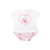 Pastels & Co Girls Pink Pretty Rose Bloomer Set - Olina