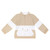 Pastels & Co Boys Beige Sandcastles Half Zipper - Abbey