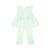 Pastels & Co Girls Mint Gorge Gingham Legging Set  - Ruby