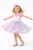 Caramelo Girls Rainbow Tulle Diamante Party Dress with Headband C0321147