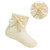 Soft Touch Ankle Bow Sock -S123 - Multiple Colours Available